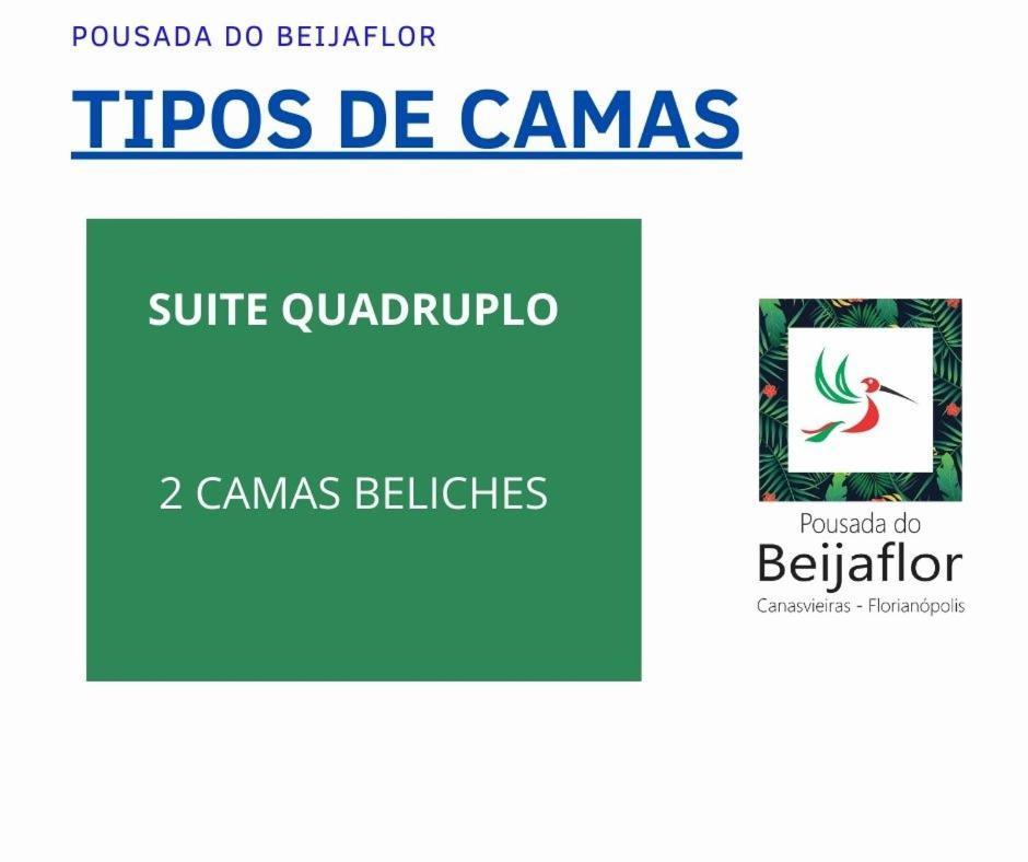 Pousada Do Beijaflor Флорианополис Экстерьер фото